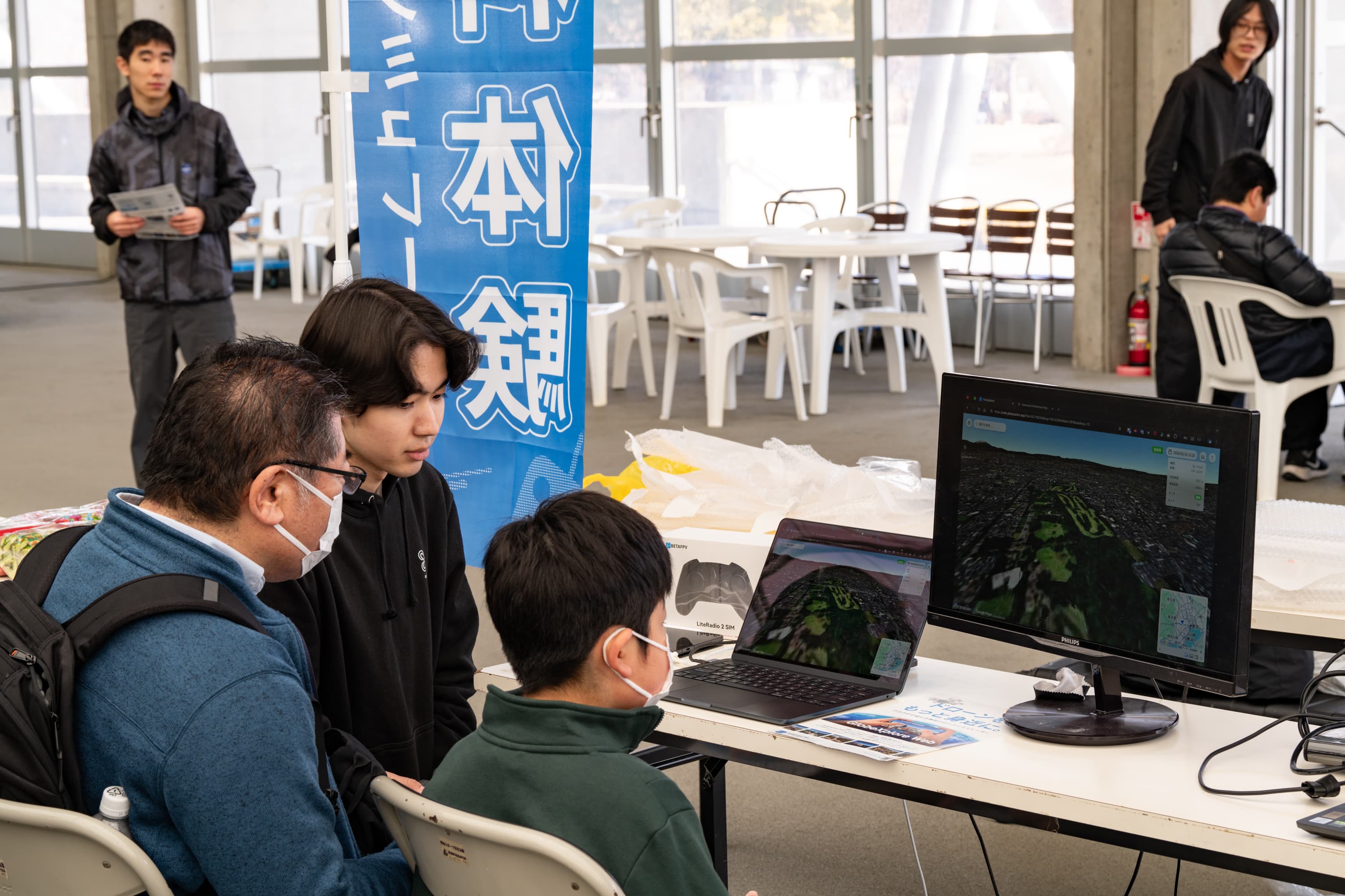 「DRONE RACE 2026」でGlobeXplore WEB体験会を開催しました。